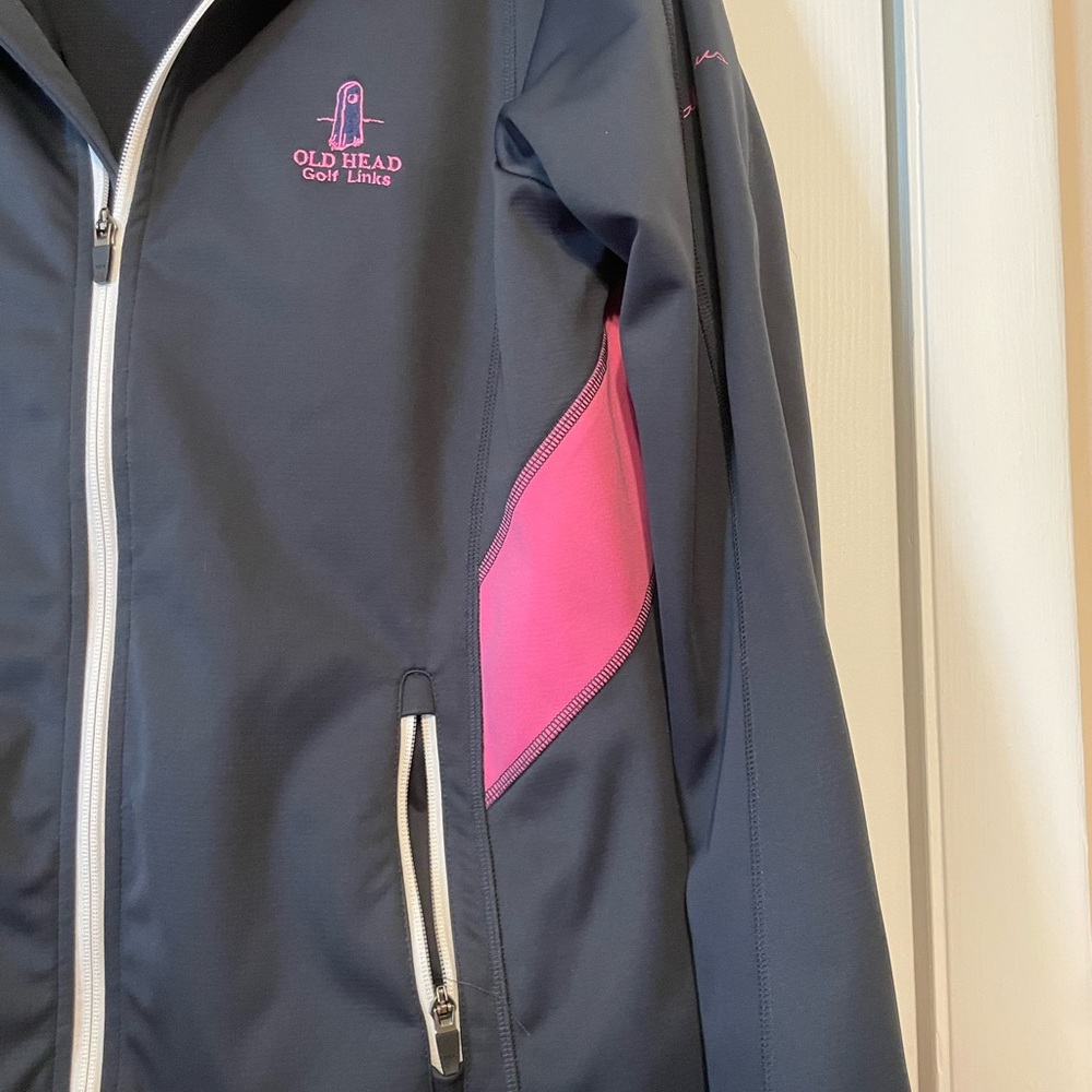 Abacus Navy & Pink Jacket - Size Large - Picture 2 of 10